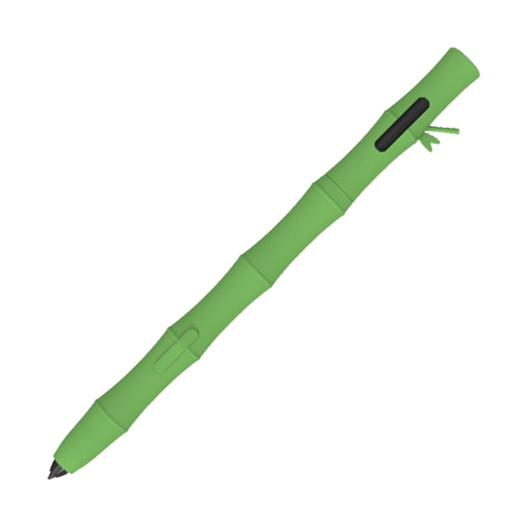 For Samsung Galaxy Tab S6 Lite LOVE MEI Bamboo Liquid Silicone Gel Stylus Pen Protective Case(Light Green) - Pencil Accessories by LOVE MEI | Online Shopping UK | buy2fix