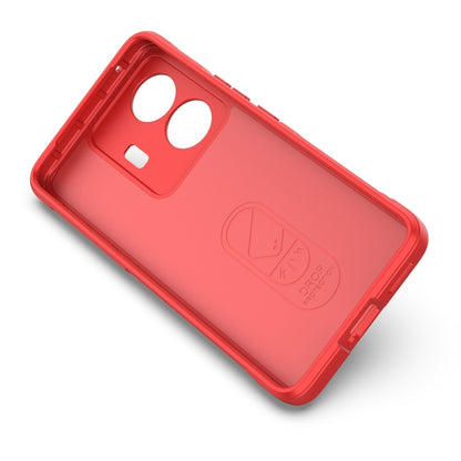 For vivo s15e Magic Shield TPU + Flannel Phone Case(White) - vivo Cases by buy2fix | Online Shopping UK | buy2fix