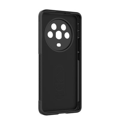 For Honor Magic4 Magic Shield TPU + Flannel Phone Case(White) - Honor Cases by buy2fix | Online Shopping UK | buy2fix