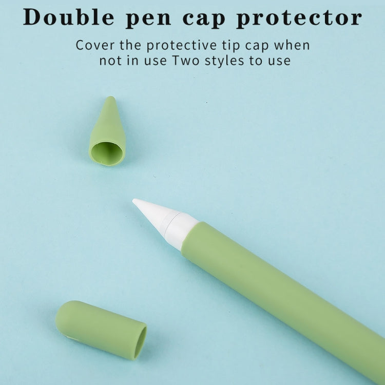 Touch Pen Silicone Protective Case For UHB Pencil 3(Green) - Pencil Accessories by buy2fix | Online Shopping UK | buy2fix