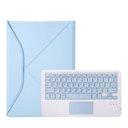 Z11B-A Pen Slot Touchpad Bluetooth Keyboard Leather Tablet Case For iPad Pro 11 2021/2020/2018(Sky Blue) - For iPad Pro by buy2fix | Online Shopping UK | buy2fix