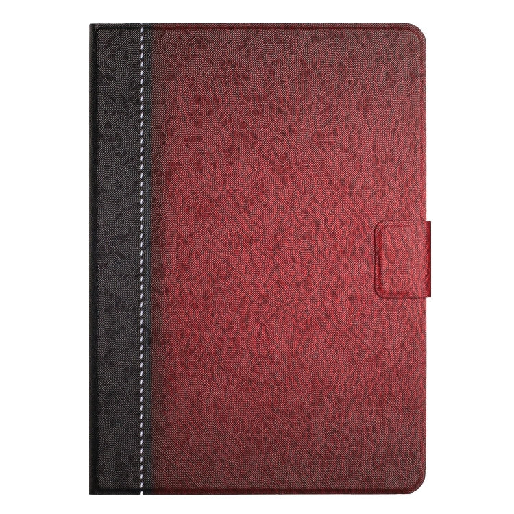 For Samsung Galaxy Tab A7 10.4 2020 T500 Stitching Solid Color Smart Leather Tablet Case(Red) - Other Galaxy Tab PC by buy2fix | Online Shopping UK | buy2fix