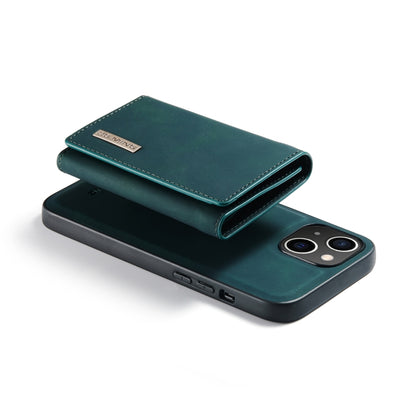 For iPhone 14 Plus DG.MING M1 Series 3-Fold Multi Card Wallet Leather Case(Green) - iPhone 14 Plus Cases by DG.MING | Online Shopping UK | buy2fix