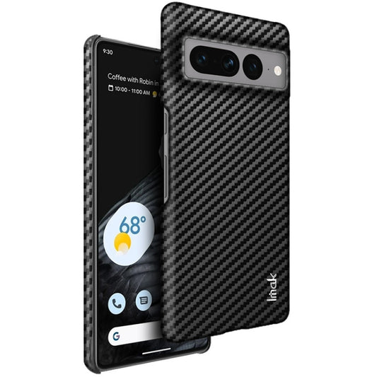 For Google Pixel 7 Pro 5G imak Ruiyi Series Carbon Fiber PU + PC Phone Case - Google Cases by imak | Online Shopping UK | buy2fix