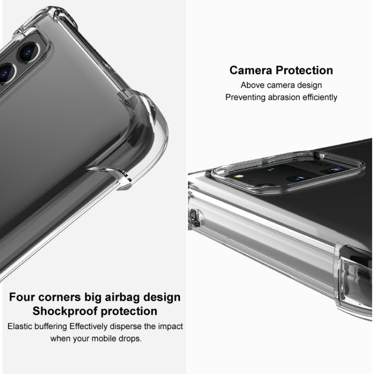 For Samsung Galaxy A04 4G imak TPU Phone Case(Transparent) - Galaxy Phone Cases by imak | Online Shopping UK | buy2fix