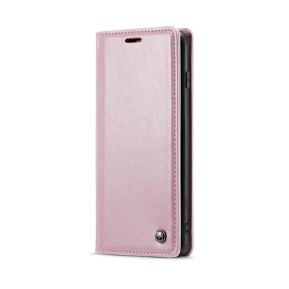 For Samsung Galaxy S10+ CaseMe 003 Crazy Horse Texture Leather Phone Case(Rose Gold) - Galaxy Phone Cases by CaseMe | Online Shopping UK | buy2fix