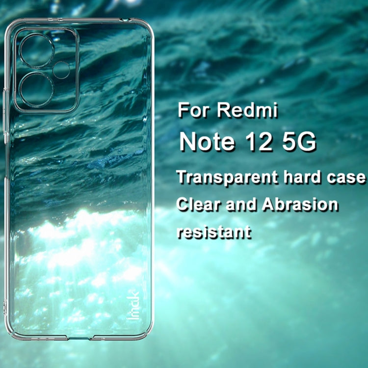 For Xiaomi Redmi Note 12 China imak Wing II Pro Series Wear-resisting Crystal Phone Protective Case(Transparent) - Xiaomi Cases by imak | Online Shopping UK | buy2fix
