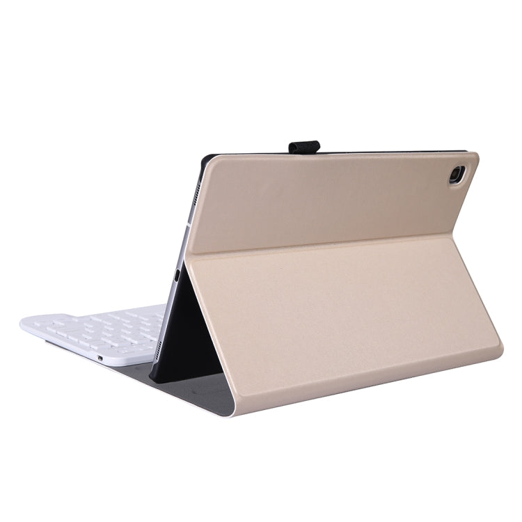 A307 For Galaxy Tab A 8.4 T307 (2020) Bluetooth Keyboard Tablet Case with Stand(Gold) - Samsung Keyboard by XINLI | Online Shopping UK | buy2fix