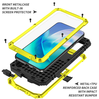 For Samsung Galaxy S23+ 5G R-JUST Life Waterproof Dustproof Shockproof Phone Case(Yellow) - Galaxy S23+ 5G Cases by R-JUST | Online Shopping UK | buy2fix