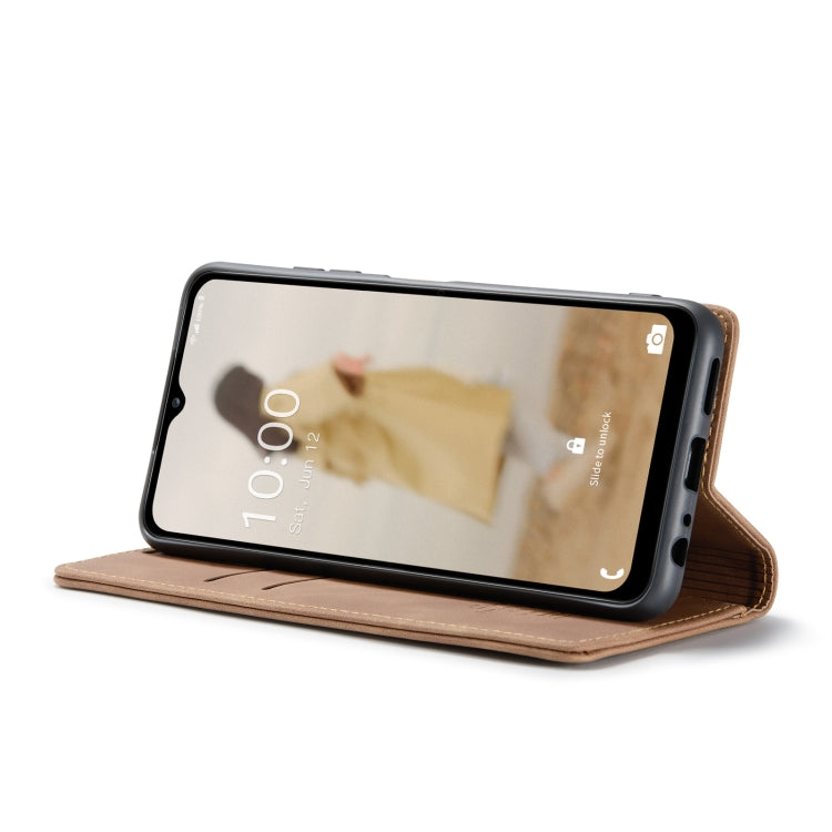 For Samsung Galaxy A14 5G CaseMe 013 Multifunctional Horizontal Flip Leather Phone Case(Brown) - Galaxy Phone Cases by CaseMe | Online Shopping UK | buy2fix