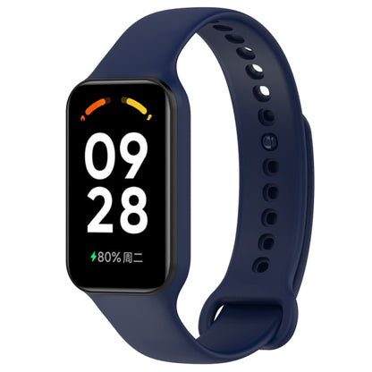 For Redmi Band 2 Solid Color Silicone Integrated Watch Band(Midnight Blue) - Watch Bands by buy2fix | Online Shopping UK | buy2fix