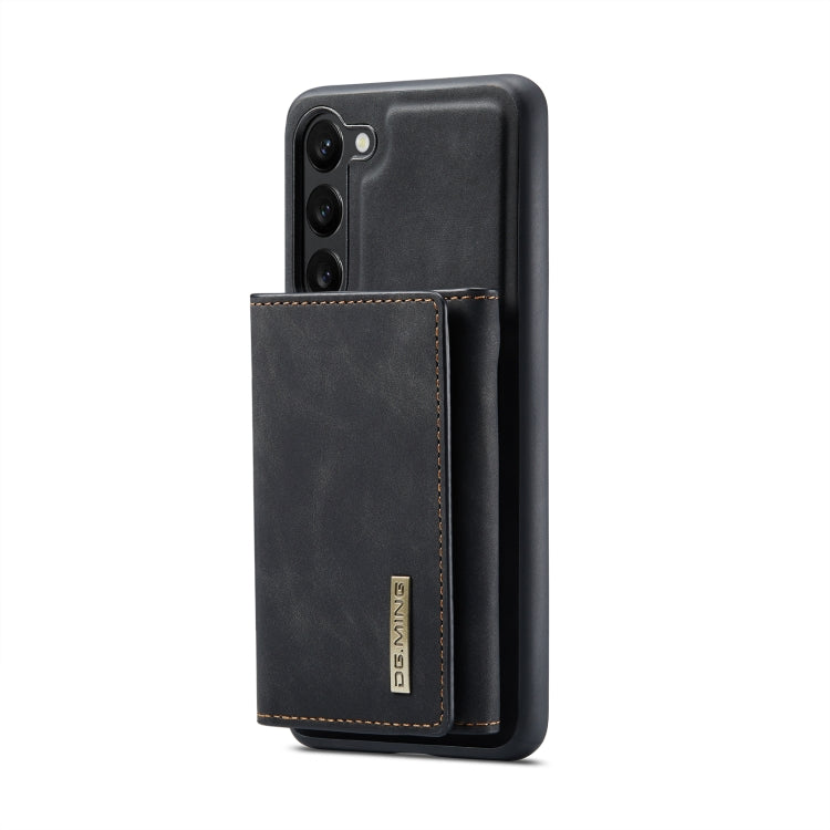 For Samsung Galaxy S23+ 5G DG.MING M1 Series 3-Fold Multi Card Wallet  Phone Case(Black) - Galaxy S23+ 5G Cases by DG.MING | Online Shopping UK | buy2fix