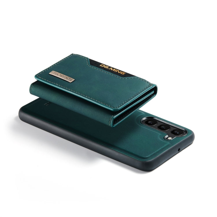 For Samsung Galaxy S23+ 5G DG.MING M2 Series 3-Fold Multi Card Bag + Phone Case(Green) - Galaxy S23+ 5G Cases by DG.MING | Online Shopping UK | buy2fix