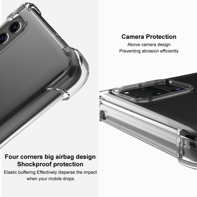 For Xiaomi Redmi K60E 5G imak Shockproof Airbag TPU Phone Case(Transparent) - Xiaomi Cases by imak | Online Shopping UK | buy2fix