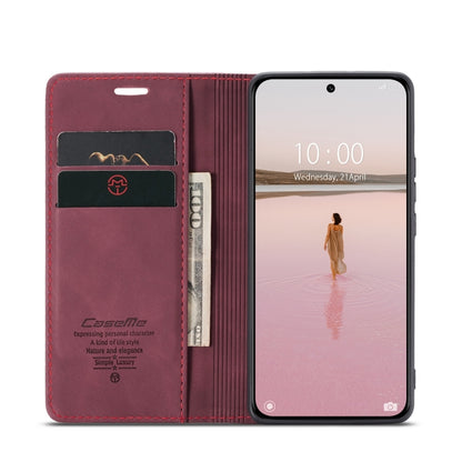 For Xiaomi 13 CaseMe 013 Multifunctional Horizontal Flip Leather Phone Case(Wine Red) - Xiaomi Cases by CaseMe | Online Shopping UK | buy2fix