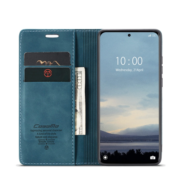 For Xiaomi 13 Pro CaseMe 013 Multifunctional Horizontal Flip Leather Phone Case(Blue) - Xiaomi Cases by CaseMe | Online Shopping UK | buy2fix