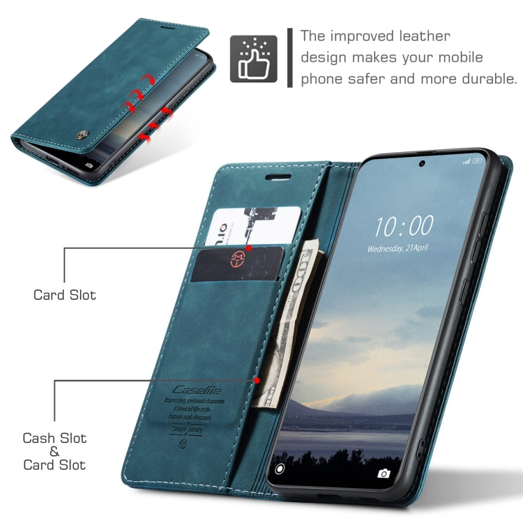 For Xiaomi 13 Pro CaseMe 013 Multifunctional Horizontal Flip Leather Phone Case(Blue) - Xiaomi Cases by CaseMe | Online Shopping UK | buy2fix