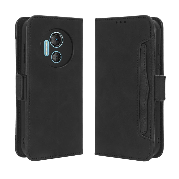 For Doogee X97 / X97 Pro Skin Feel Calf Texture Card Slots Leather Phone Case(Black) - Doogee Cases by buy2fix | Online Shopping UK | buy2fix