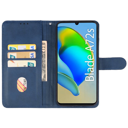 For ZTE Blade A72s Leather Phone Case(Blue) - ZTE Cases by buy2fix | Online Shopping UK | buy2fix