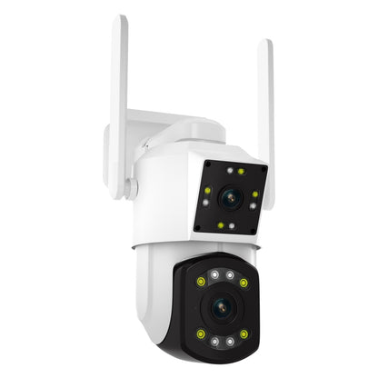 ESCAM PT210 2x3MP Dual Lens Dual Screen Monitor WiFi Camera Support Two-way Voice & Motion Detection & Cloud Storage(AU Plug) - Wireless Camera by ESCAM | Online Shopping UK | buy2fix