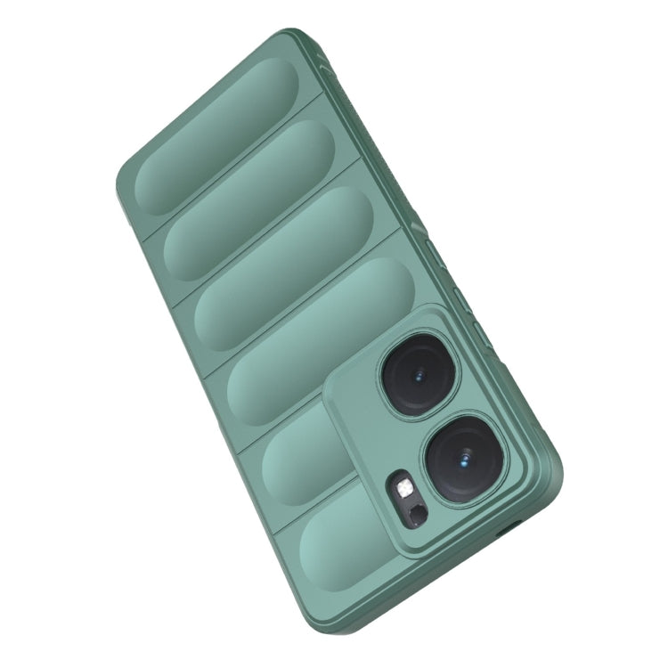 For vivo iQOO Neo9 Magic Shield TPU + Flannel Phone Case(Purple) - iQOO Neo9 Cases by buy2fix | Online Shopping UK | buy2fix