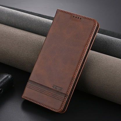 For Huawei Enjoy 70 AZNS Magnetic Calf Texture Flip Leather Phone Case(Dark Brown) - Huawei Cases by AZNS | Online Shopping UK | buy2fix