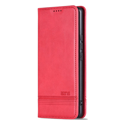 For Huawei nova 13 Pro AZNS Magnetic Calf Texture Flip Leather Phone Case(Red) - Huawei Cases by AZNS | Online Shopping UK | buy2fix