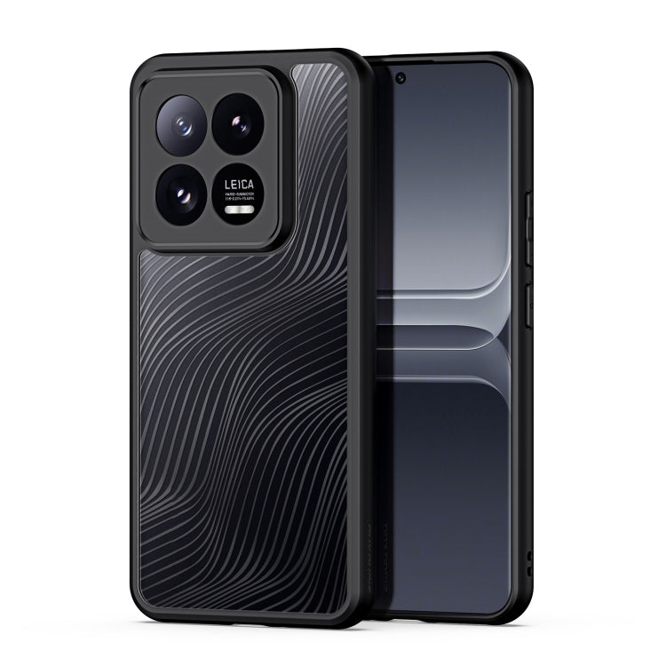 For Xiaomi 14 Pro DUX DUCIS Aimo Series TPU + PC Frosted Feel Phone Case(Black) - Xiaomi Cases by DUX DUCIS | Online Shopping UK | buy2fix