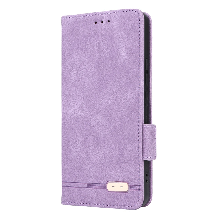 For Xiaomi Redmi Note 13 Pro 5G Magnetic Clasp Leather Phone Case(Purple) - Note 13 Pro Cases by buy2fix | Online Shopping UK | buy2fix