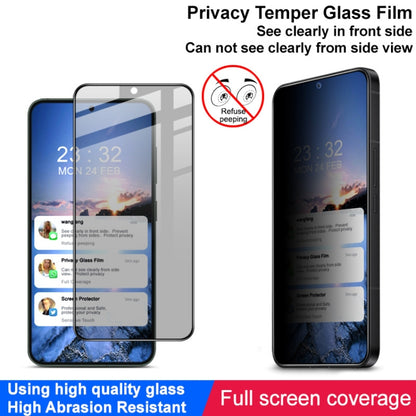 For Samsung Galaxy S24+ 5G imak HD Full Screen Anti-spy Tempered Glass Protective Film - Galaxy S24+ 5G Tempered Glass by imak | Online Shopping UK | buy2fix