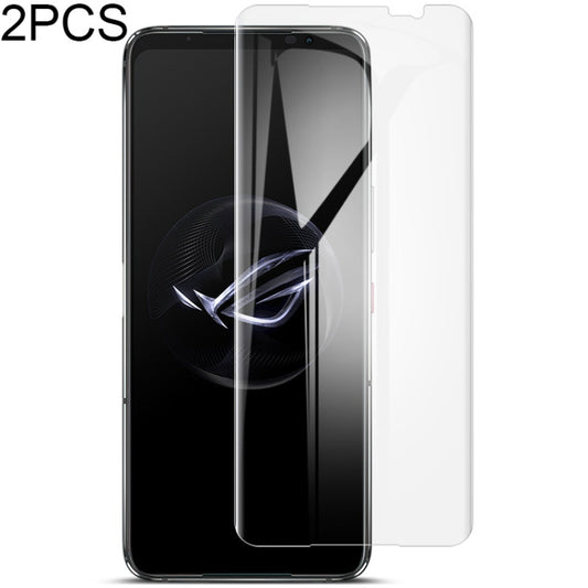 For Asus ROG Phone 7/ROG Phone 7 Pro 2pcs imak Curved Full Screen Hydrogel Film Protector - ASUS Tempered Glass by imak | Online Shopping UK | buy2fix