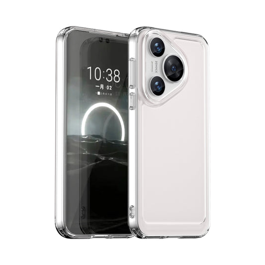 For Huawei Pura 70 Candy Series TPU Phone Case(Transparent) - Huawei Cases by buy2fix | Online Shopping UK | buy2fix