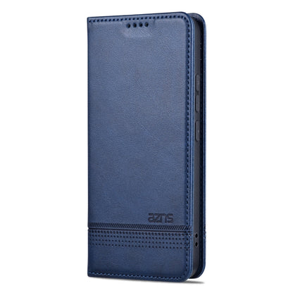 For Xiaomi 14 AZNS Magnetic Calf Texture Flip Leather Phone Case(Dark Blue) - 14 Cases by AZNS | Online Shopping UK | buy2fix