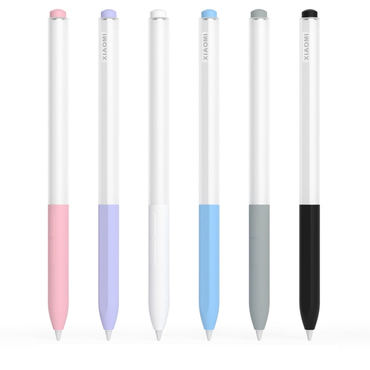 For Xiaomi Stylus Pen 2 Jelly Style Translucent Silicone Protective Pen Case(Grey) - Pencil Accessories by buy2fix | Online Shopping UK | buy2fix