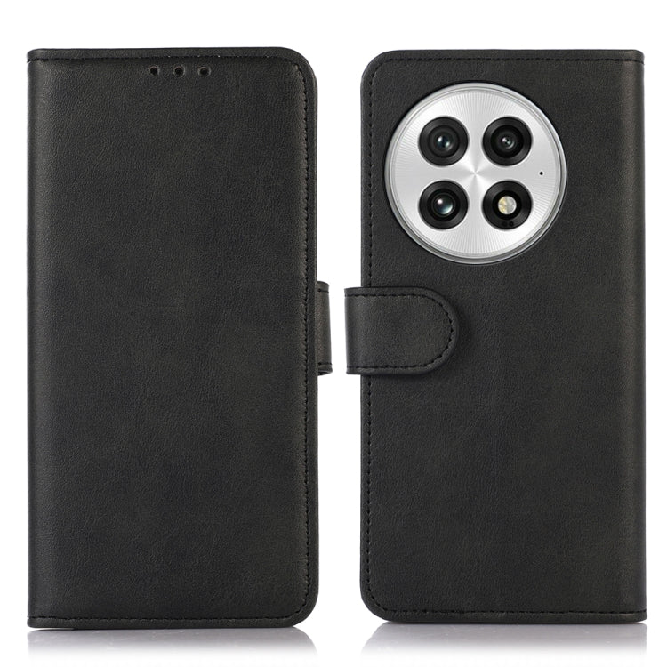 For OnePlus 13 Cow Texture Leather Phone Case(Black) - OnePlus Cases by buy2fix | Online Shopping UK | buy2fix