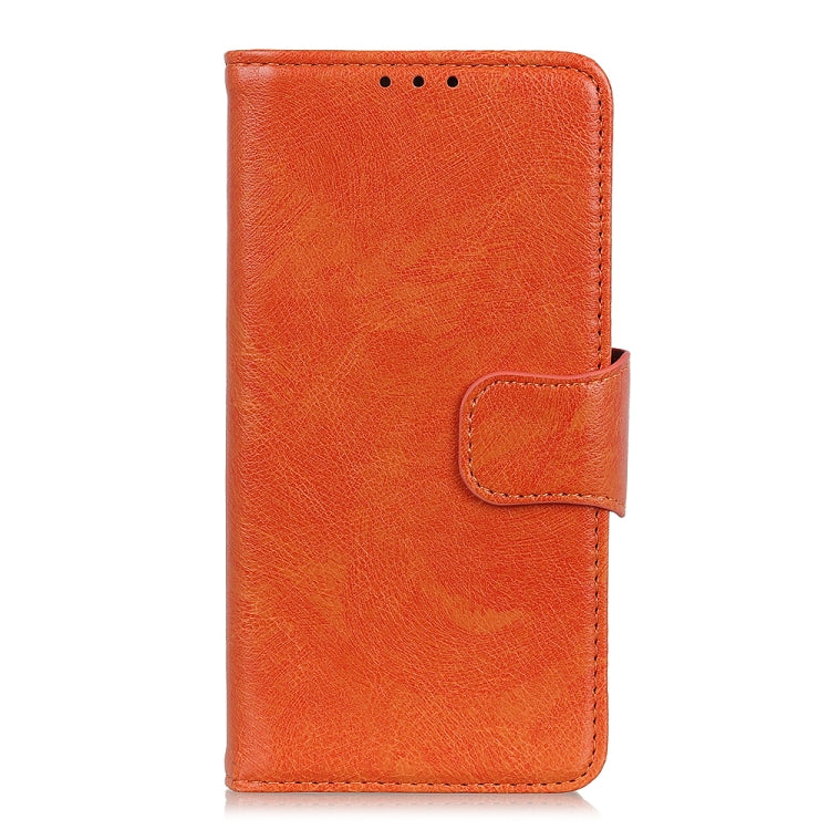 For OnePlus 13 Nappa Texture Leather Phone Case(Orange) - OnePlus Cases by buy2fix | Online Shopping UK | buy2fix