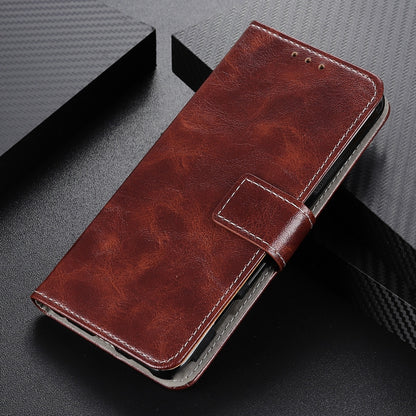 For OnePlus 12 Retro Crazy Horse Texture Leather Phone Case(Brown) - OnePlus Cases by buy2fix | Online Shopping UK | buy2fix