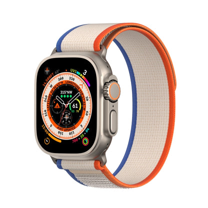 For Apple Watch 4 40mm DUX DUCIS YJ Series Nylon Watch Band(Orange Beige) - Watch Bands by DUX DUCIS | Online Shopping UK | buy2fix