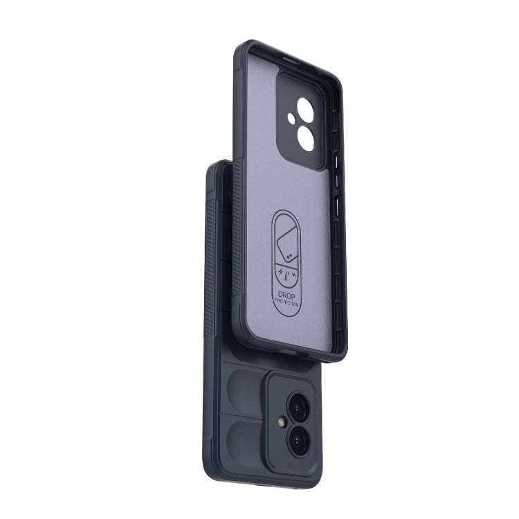 For Honor 100 5G Magic Shield TPU + Flannel Phone Case(Dark Green) - Honor Cases by buy2fix | Online Shopping UK | buy2fix