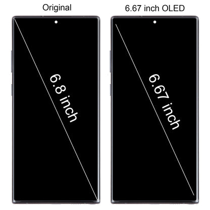 For Samsung Galaxy Note10+ SM-N975 6.67 inch OLED LCD Screen Digitizer Full Assembly with Frame(Black) - Galaxy Note Series Parts by buy2fix | Online Shopping UK | buy2fix