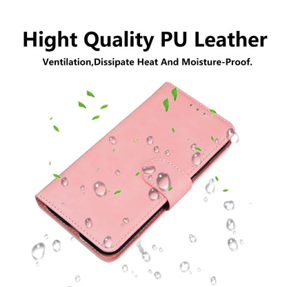 For iPhone 16 Skin Feel Pure Color Flip Leather Phone Case(Pink) - iPhone 16 Cases by buy2fix | Online Shopping UK | buy2fix