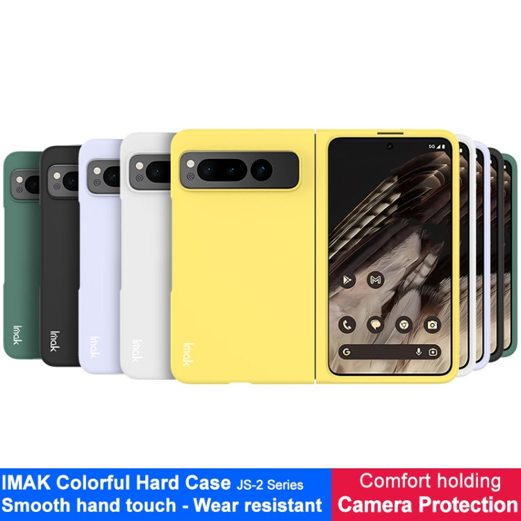 For Google Pixel Fold IMAK JS-2 Series Colorful PC Case(White) - Google Cases by imak | Online Shopping UK | buy2fix