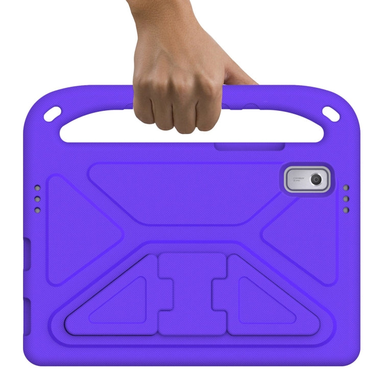 For Lenovo Tab M9 2023 Handle Portable EVA Shockproof Tablet Case(Purple) - Lenovo by buy2fix | Online Shopping UK | buy2fix