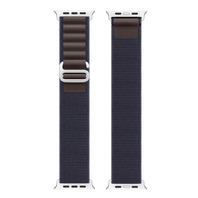 For Apple Watch Series 3 42mm DUX DUCIS GS Series Nylon Loop Watch Band(Indigo Blue) - Watch Bands by DUX DUCIS | Online Shopping UK | buy2fix