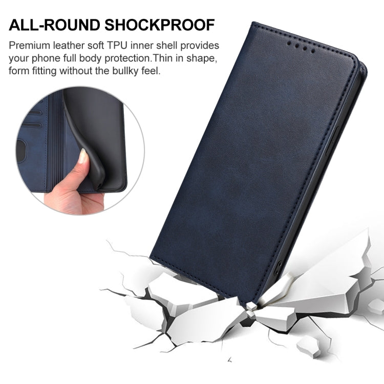 For Ulefone Armor X13 Magnetic Closure Leather Phone Case(Blue) - Ulefone Cases by buy2fix | Online Shopping UK | buy2fix