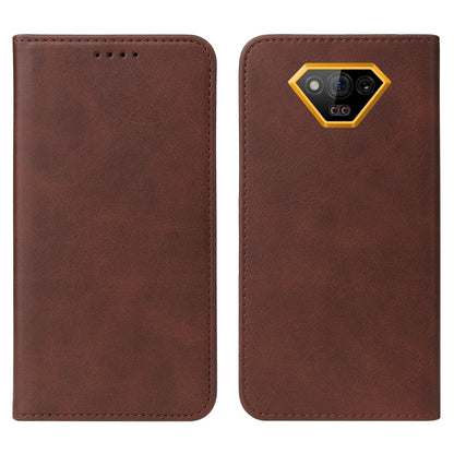 For Ulefone Armor X13 Magnetic Closure Leather Phone Case(Brown) - Ulefone Cases by buy2fix | Online Shopping UK | buy2fix