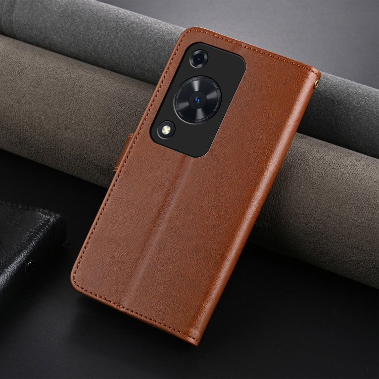 For Huawei Enjoy 70 AZNS Sheepskin Texture Flip Leather Phone Case(Brown) - Huawei Cases by AZNS | Online Shopping UK | buy2fix