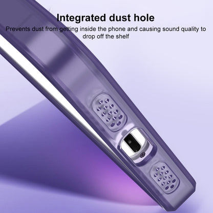 For iPhone 13 Pro Max MagSafe Frosted Translucent Mist Phone Case(Dark Purple) - iPhone 13 Pro Max Cases by buy2fix | Online Shopping UK | buy2fix