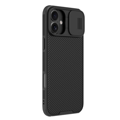 For iPhone 16 NILLKIN CamShield Pro PC Phone Case(Black) - iPhone 16 Cases by NILLKIN | Online Shopping UK | buy2fix