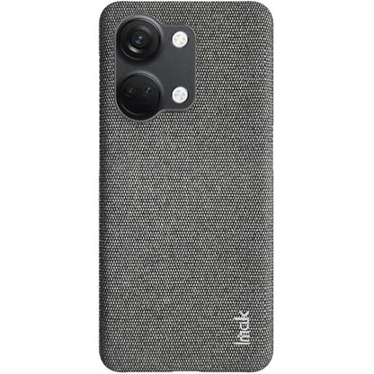 For OnePlus Ace 2V / Nord 3 5G imak Ruiyi Series Cloth Texture PU + PC Phone Case(Dark Grey) - OnePlus Cases by imak | Online Shopping UK | buy2fix